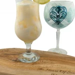 Clacks Royal (Casino) citrus gin sour cocktail by Heart of Scotland Distillery, sea-salt finish.