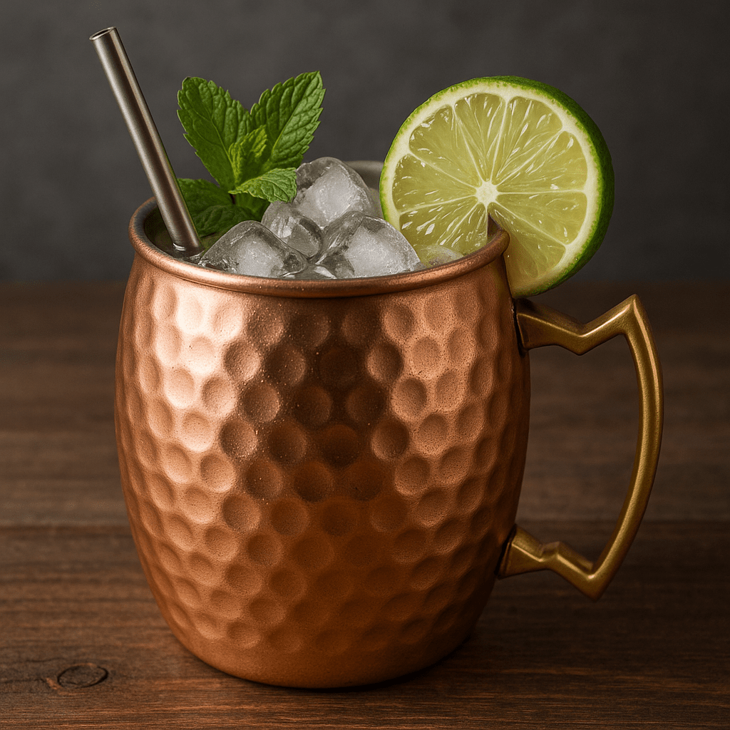 Gin and vodka mule