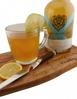 Heart of Scotland Hazelnut and Salted caramel Vodka
