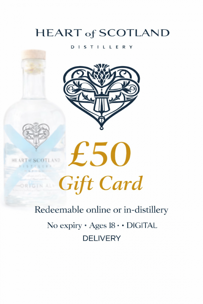 Heart of Scotland Gift Card – Digital Voucher | £50