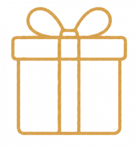 Gift wrapping and occasion cards available at checkout