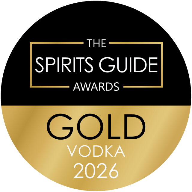 The Spirits Guide Awards 2026 Gold medal for Heart of Scotland Salted Premium Scottish Vodka