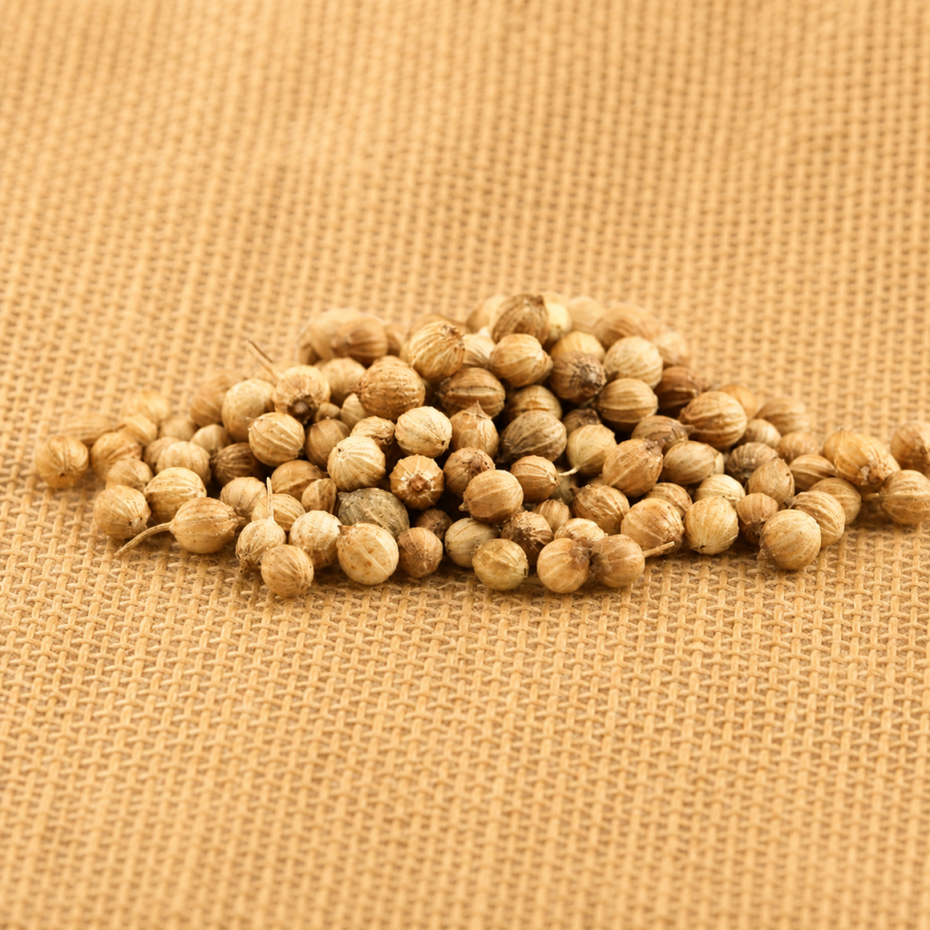Coriander seed botanical used to add citrus and spice to our Scottish gin