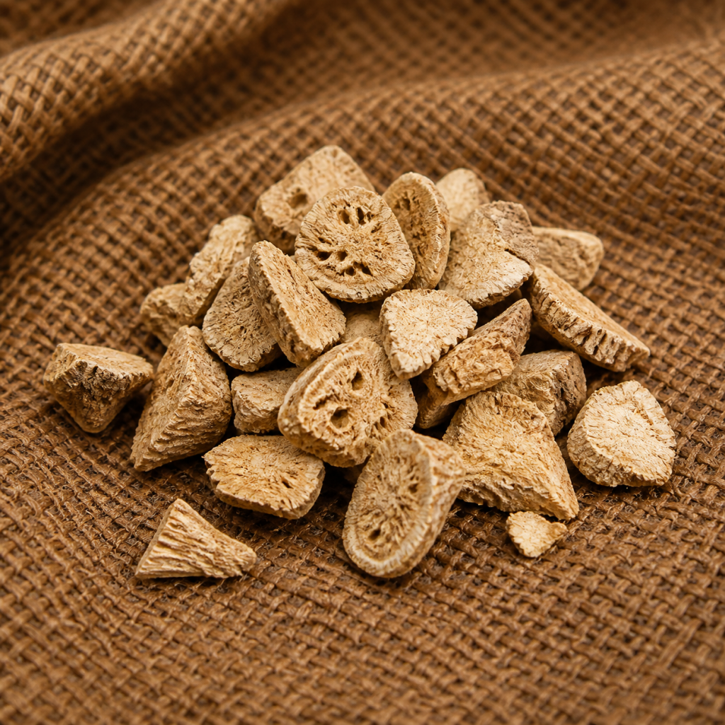 Orris root botanical used in Heart of Scotland Scottish gin