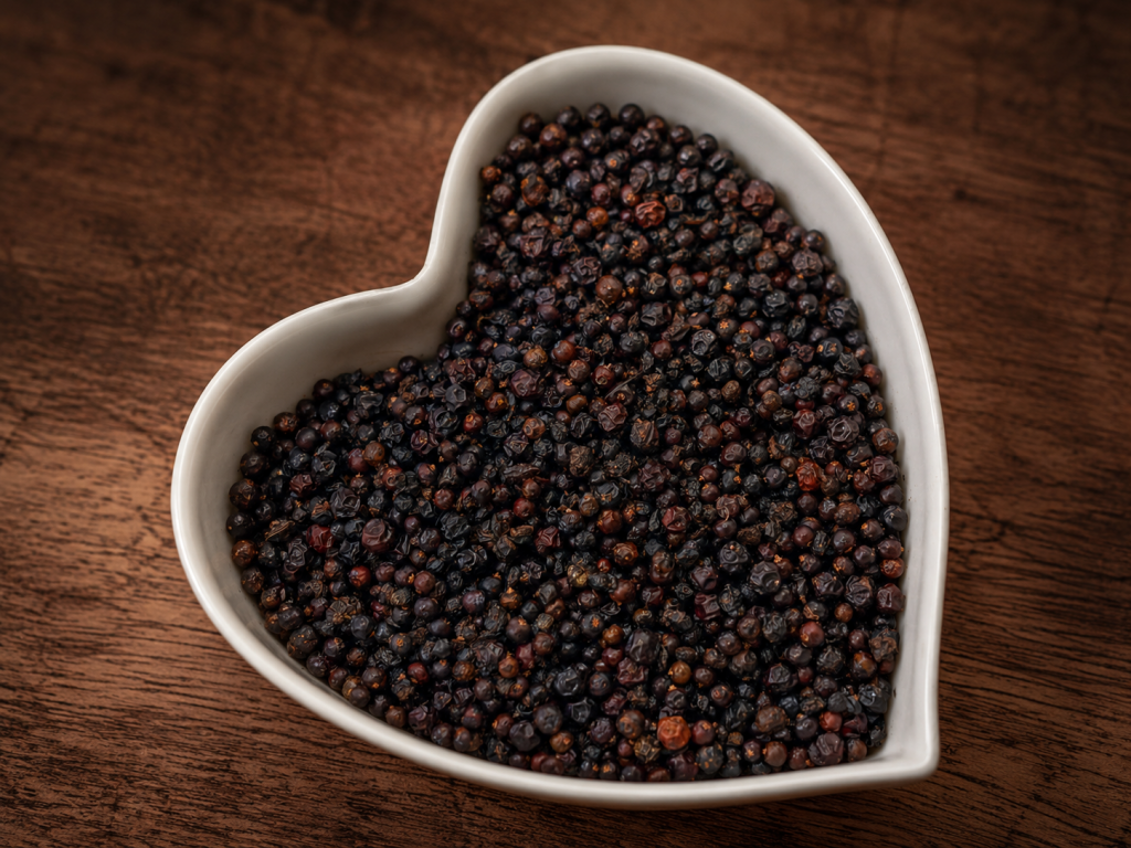 Juniper berries used in Heart of Scotland Scottish gin.