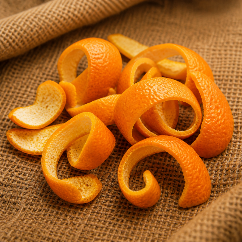 Citrus peel botanical used for brightness in Heart of Scotland gin